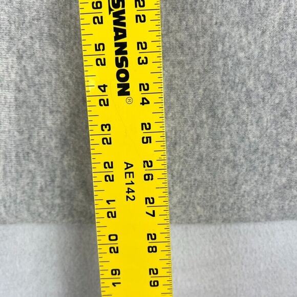 Garnet Hill Sweater Woman Small Gray Merino Wool Cashmere Pockets Turtleneck - Picture 4 of 8